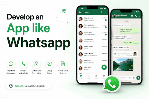 Develop an app like Whatsapp