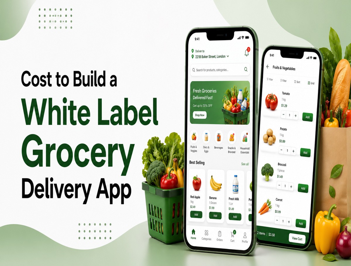 Cost to Build a White Label Grocery Delivery App