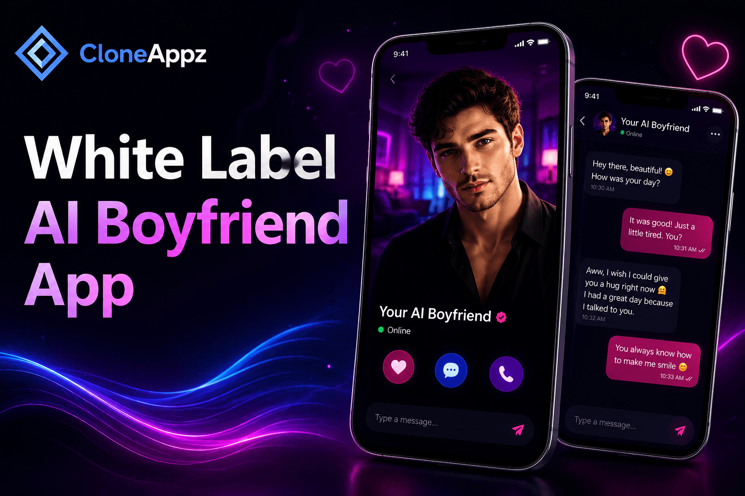 White Label AI Boyfriend App