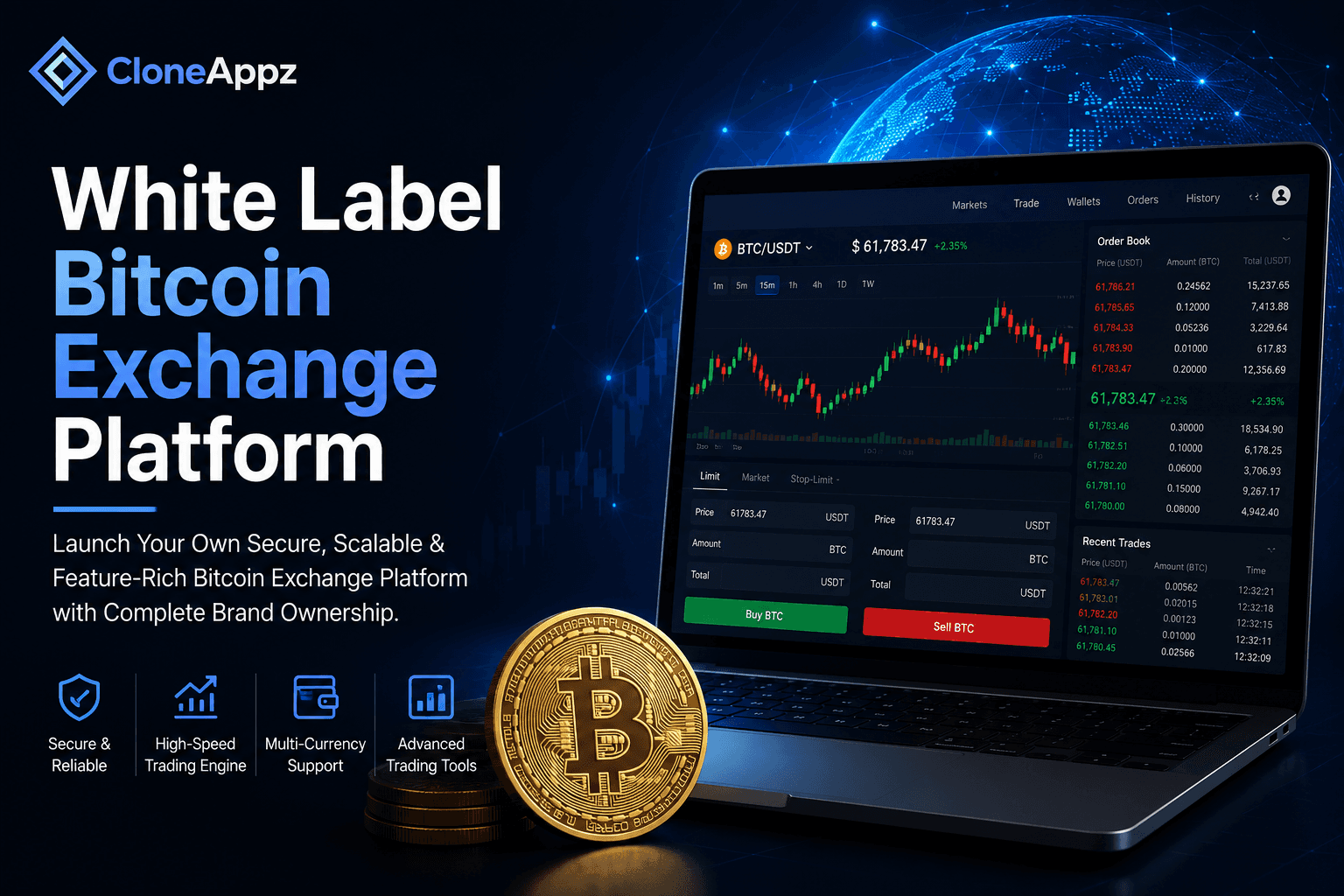 White Label Bitcoin Exchange Platform