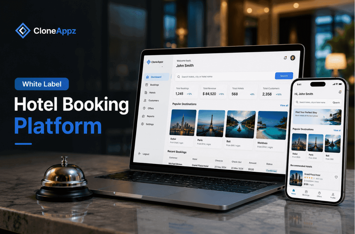 White label hotel booking platform