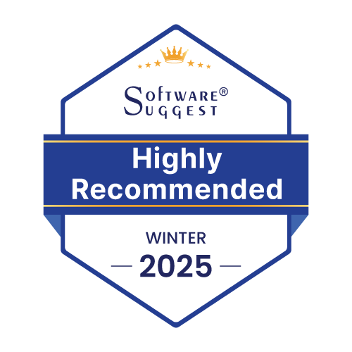SoftwareSuggest Highly Recommended Winter 2025