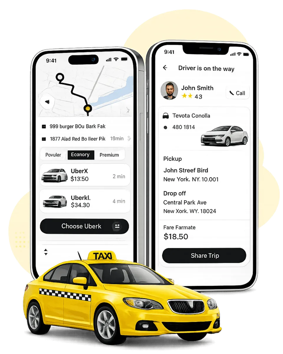 White Label Taxi Booking App
